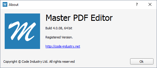 master pdf editor registration code and activation code linux